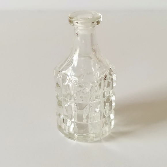 Other - Mini Glass Vase Cut Glass Home Decor Flowers